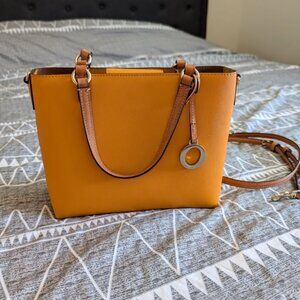 Oroton Saffiano Leather Mini Tote | Rare Style | Like New